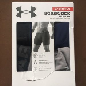 BRAND NEW IN ORIGINAL BOX: Under Armour 2-Pack Boxerjock